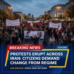 🚨 BREAKING: Massive Protests Erupt Across Iran as Citizens Demand Change from the Regime 🚨