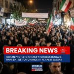 🚨 BREAKING: Tehran Protests Intensify as Citizens Declare “Final Battle” for Change at Al Yasin Bazaar