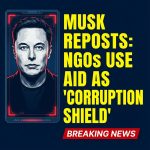 <p>BREAKING: Elon Musk reposts video claiming NGOs use child aid as a corruption shield. (<a href="https://www.realclearpolitics.com/video/2025/03/10/elon_musk_were_giving_billions_of_taxpayer_dollars_to_ngos_that_are_essentially_scams.html?utm_source=openai">realclearpolitics.com</a>)</p>