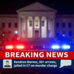 BREAKING: Kendren Barnes, career criminal with 50+ arrests, jailed in CT on murder charge
