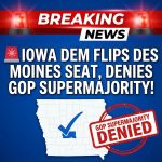 🚨 Iowa Democrat flips key Des Moines suburban Senate seat, denies GOP supermajority