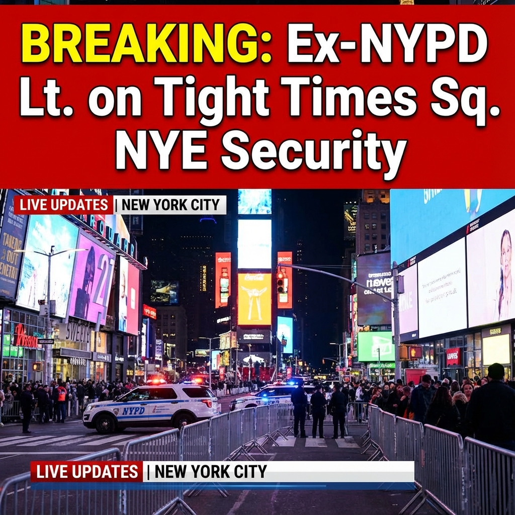 Breaking: Former NYPD Lt. Details Heightened Times Square Security for New Year’s Eve