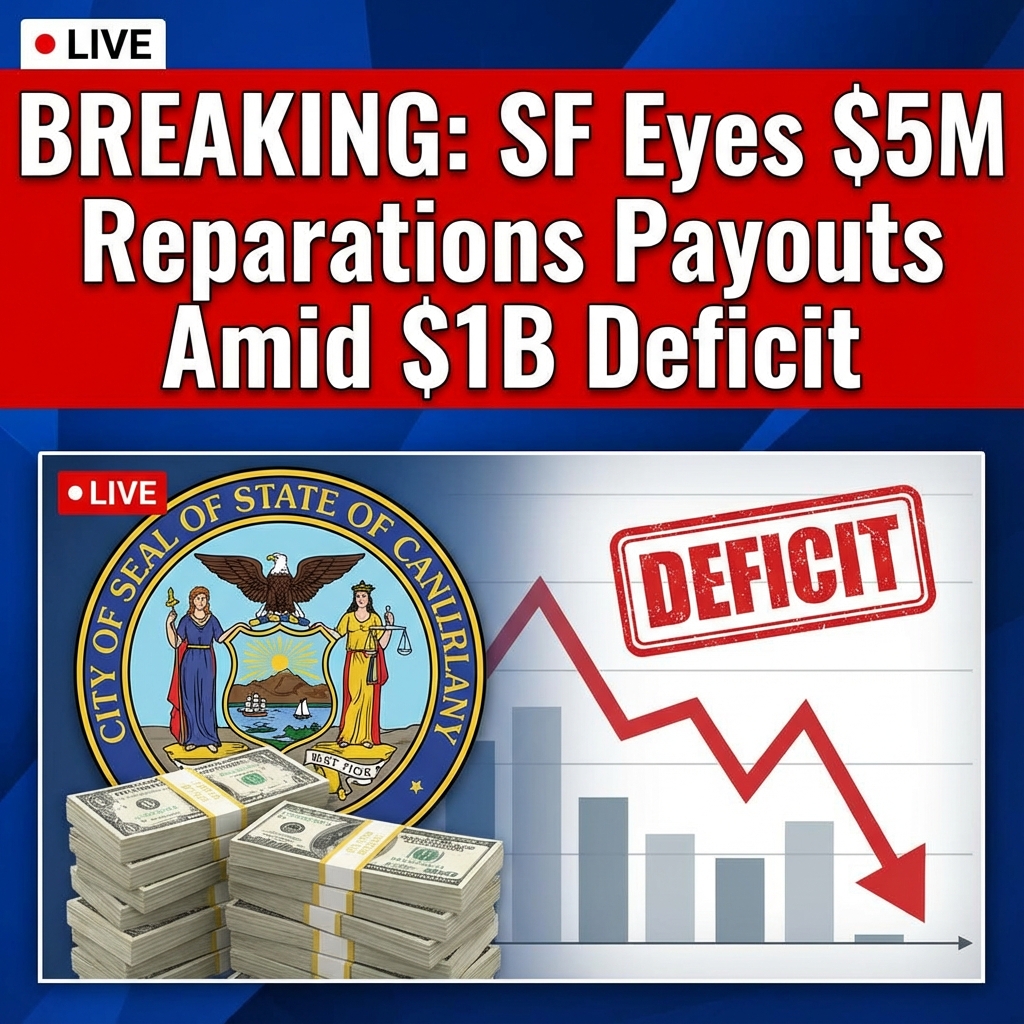 BREAKING: SF creates reparations fund that could enable $5M payouts amid $1B deficit. (cbsnews.com)