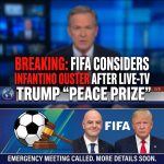 BREAKING: FIFA may oust Infantino over alleged live-TV “FIFA Peace Prize” for Trump
