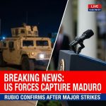 <p>BREAKING: US forces capture Nicolas Maduro after major strikes, Rubio says. (<a href="https://www.reuters.com/business/energy/venezuelas-pdvsa-suffered-no-damage-us-attacks-sources-2026-01-03/?utm_source=openai">reuters.com</a>)</p>