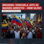 <p>Tears of Joy in Venezuela as Patriots Celebrate Maduro’s Arrest — MSM Silent. (<a href="https://www.reuters.com/world/americas/germany-urges-political-solution-venezuela-crisis-2026-01-03/?utm_source=openai">reuters.com</a>)</p>