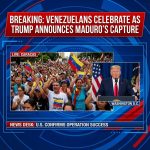 🚨 JUST IN: Venezuelans weep with joy, thank U.S. after Trump says Maduro captured