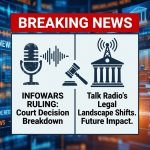 Infowars Breaking: Court Ruling Explained — What It Means for Talk Radio