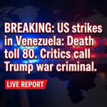 <p>🚨🇺🇸🇻🇪 BREAKING: Death toll from US strikes in Venezuela rises to 80; critics call Trump a war criminal. (<a href="https://www.stripes.com/theaters/americas/2025-11-13/us-military-20th-strike-alleged-drug-boat-19756483.html?utm_source=openai">stripes.com</a>)</p>