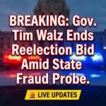 <p>🚨 BREAKING: Gov. Tim Walz Ends Reelection Bid Amid State Fraud Probe. (<a href="https://www.inquirer.com/politics/nation/tim-walz-minnesota-governor-not-running-trump-20260105.html?utm_source=openai">inquirer.com</a>)</p>