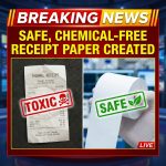 Breaking: Scientists Create Safe, Chemical-Free Receipt Paper to Replace Toxic Paper Rolls