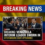 Breaking: Venezuela swears in interim leader after Maduro’s court appearance