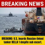 U.S. forces board Russian-linked tanker Bella 1 despite submarine escort
