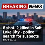 BREAKING: 8 shot, 2 killed in Salt Lake City – police search for suspects
