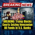 Breaking: Trump moves to block courts from seizing Venezuelan oil funds in U.S. banks