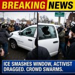 🚨 South Minneapolis: ICE smashes activist’s car window, drags him as protesters swarm