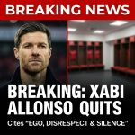 BREAKING: Xabi Alonso quits — exhausted by locker-room ego, disrespect and club silence