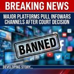 Breaking: Major Platforms Pull Infowars Channels After Court Decision
