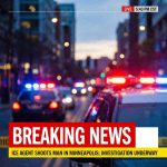 Breaking: ICE agent shoots Minneapolis man in leg during stop; investigation launched