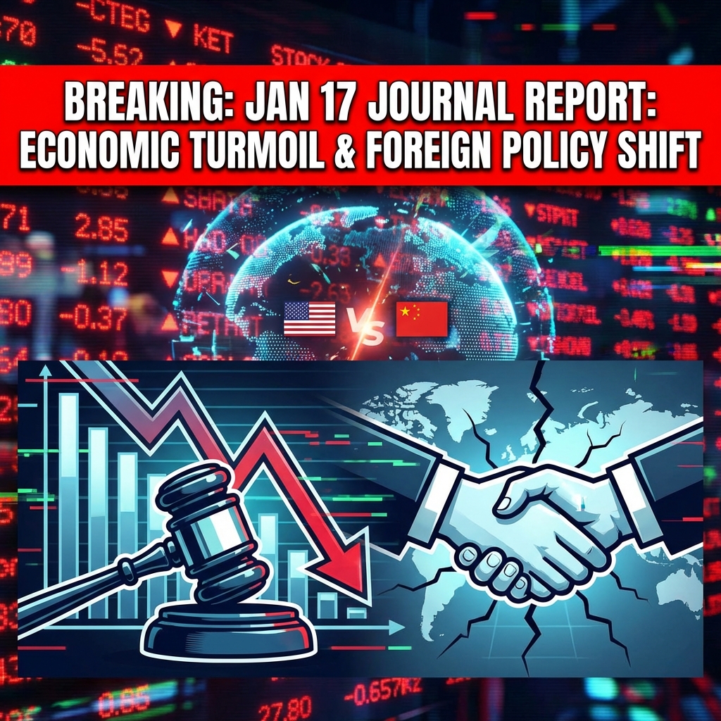 Breaking: Journal Editorial Report Jan 17 Probes Economic Turmoil, Foreign Policy Shift