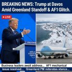 Davos Live: Trump to Address Leaders Amid Greenland Standoff After AF1 Glitch — Business