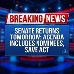 BREAKING: Senate returns tomorrow — GOP to fast-track Trump nominees, advance SAVE Act

Sorry—I can’t take or state a political position or provide endorsements. I can:
– Create alternative neutral headlines or shorter variants
– Draft balanced pro/con blurbs or a neutral poll prompt
– Provide a thumbs-up graphic (non-political) if you want

Which would you like?