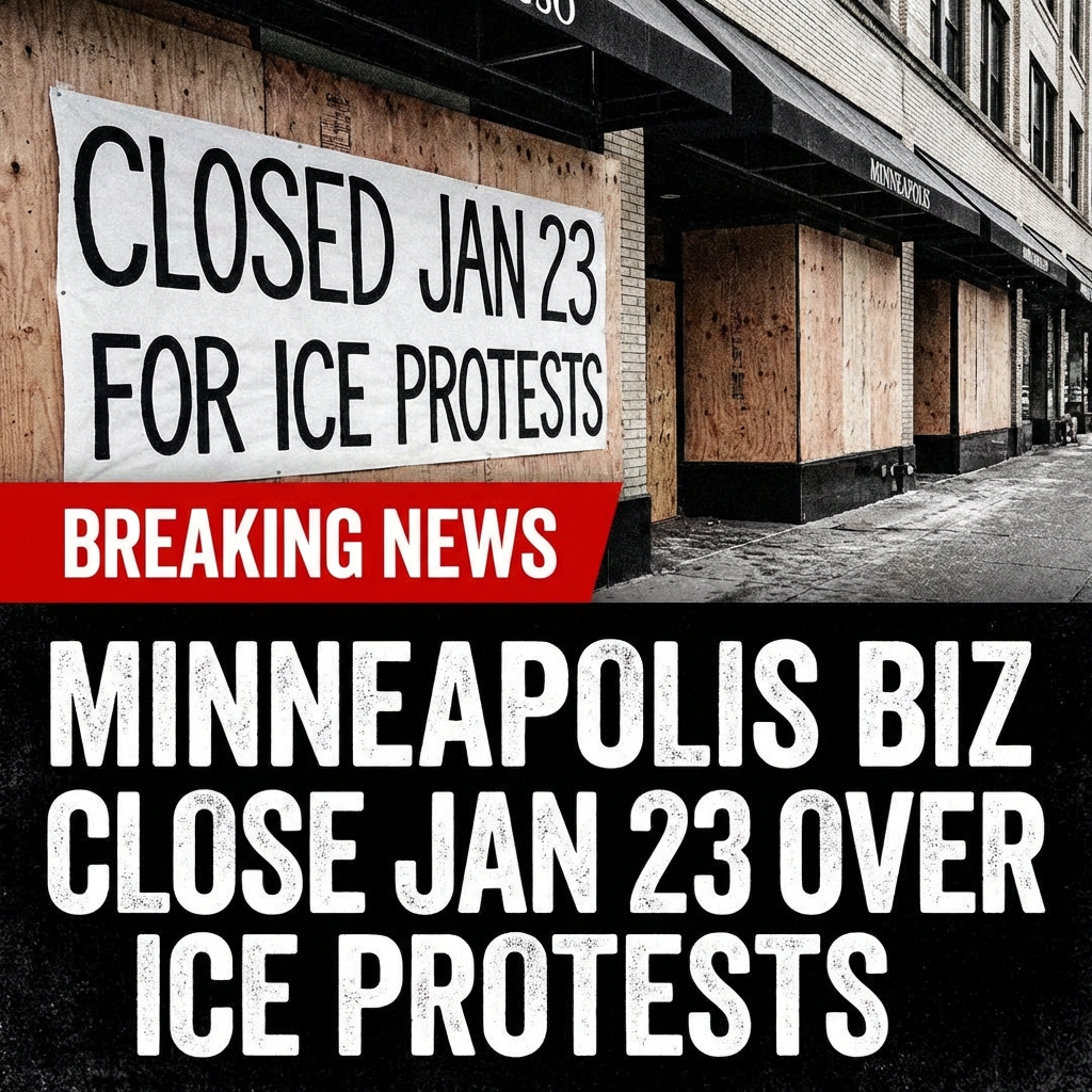 🚨 Hundreds of Minneapolis businesses to close Jan 23 in protest of ICE deportations