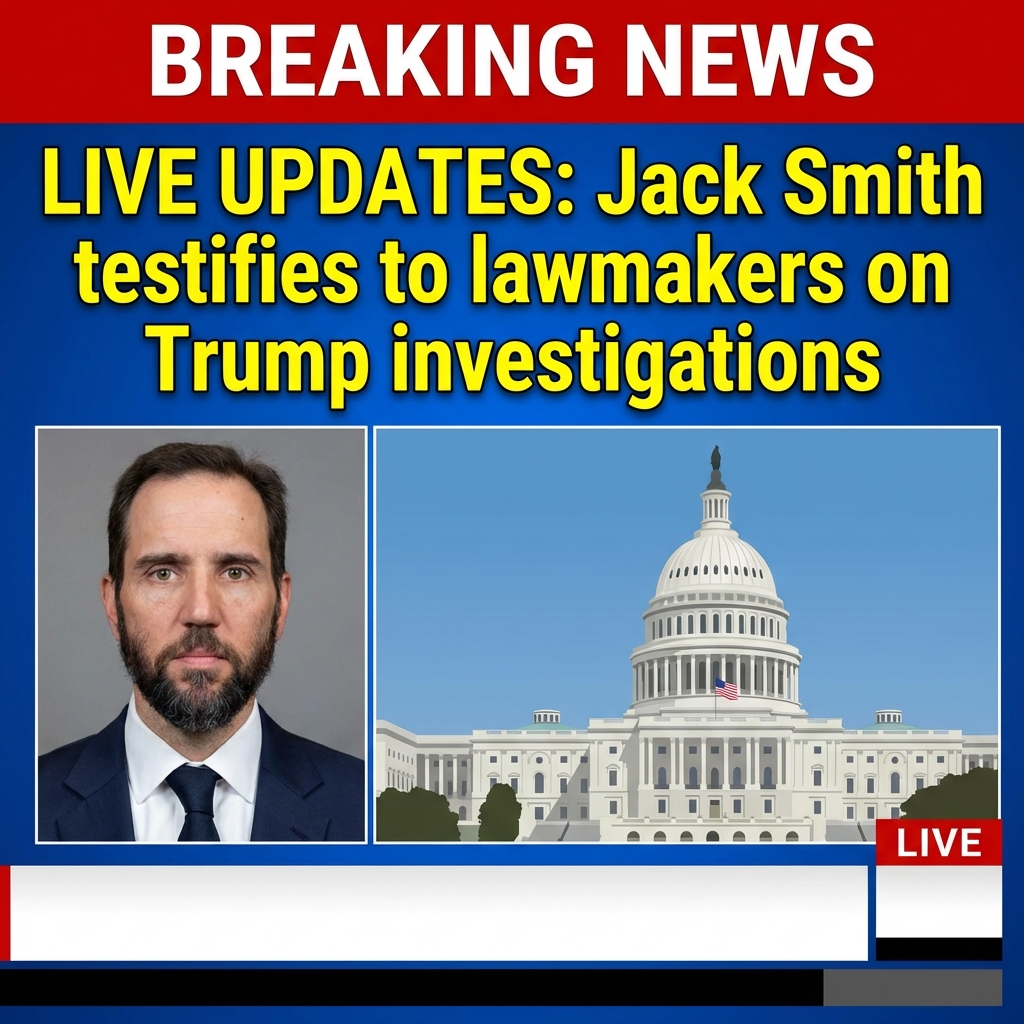 Live updates: Jack Smith testifies to lawmakers on Trump investigations