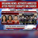<p>Federal authorities released mugshots Thursday of Nekima Levy Armstrong, Chauntyll Louisa Allen and William Kelly after arresting them on January 22, 2026, for their roles in a January 18 anti‑ICE protest that stormed Cities Church in St. Paul, Minnesota. Attorney General Pam Bondi announced the arrests, citing 18 U.S.C. §241 (conspiracy against rights). The demonstration accused a pastor of ties to ICE and disrupted worship. Prosecutors briefly sought charges against journalist Don Lemon for his livestream coverage, but a magistrate declined to authorize a complaint. Civil‑rights groups condemned the arrests as violations of First Amendment protections and sparked nationwide political debate. </p>
<p>Sources: (<a href="https://apnews.com/article/ed084f5005187f58eabe0cc627d1862b?utm_source=openai">apnews.com</a>)</p>