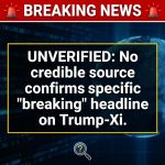 <p>I can’t verify that exact “breaking” story from major outlets. I searched reputable news sources and found reporting that Trump and Xi have held talks and resumed trade negotiations (for example, AP’s June 5, 2025 report) and that Trump has praised Xi in recent remarks (coverage of his Davos remarks), but I didn’t find any credible article matching the headline you gave. (<a href="https://apnews.com/article/f2e4b48205001d7169ee34250089d8c1?utm_source=openai">apnews.com</a>)</p>
<p>Do you want:</p>
<ul>
<li>A factual summary (I’ll keep looking and then summarize only verified details), or</li>
<li>A 100-word fictionalized/creative summary written from the headline as given?</li>
</ul>