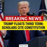 <p>President Trump startled the country by publicly asking whether he should run for a fourth term, saying “so many people” urged him to run again and calling the 2020 election “totally rigged.” He told NBC he was “not joking” about pursuing a third term and later told reporters aboard Air Force One there were “methods” to extend his tenure. The 22nd Amendment limits presidents to two elected terms, yet allies including Rep. Andy Ogles have proposed amendments, while legal scholars call such routes impractical. Trump posed “Should I run again? You tell me” at a recent White House event recently. (<a href="https://time.com/7222820/trump-third-term-president-explainer-pathways-constitution-courts-legal-experts//?utm_source=openai">time.com</a>)</p>