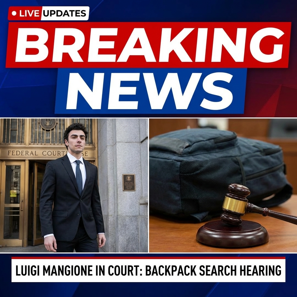<p>Luigi Mangione returned to federal court on January 23, 2026, for a suppression hearing over the seizure and search of his backpack following his December 9, 2024, arrest at a McDonald’s in Altoona, Pennsylvania. Judge Margaret Garnett will hear arguments about whether officers lawfully searched the bag before obtaining a warrant. Prosecutors say Altoona police protocols allowed a prompt safety search and later an inventory that uncovered a gun, silencer and a notebook with alleged plans; the defense says the preliminary search tainted the affidavit for a subsequent warrant. The ruling could affect evidence in the federal murder case significantly. (<a href="https://apnews.com/article/5b8d1fec21f8610bd0c1ffd659f5707d?utm_source=openai">apnews.com</a>)</p>
