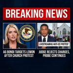 <p>Attorney General Pam Bondi targeted former CNN anchor Don Lemon after he livestreamed anti-ICE protesters who stormed Cities Church in St. Paul, vowing to “come after” participants and insisting attacks on houses of worship won’t be tolerated. (<a href="https://www.washingtonpost.com/national/2026/01/22/justice-department-minnesota-church-disruption-bondi/88d82878-f7a0-11f0-9ceb-4c268b6e1369_story.html?utm_source=openai">washingtonpost.com</a>) The Justice Department opened a civil-rights probe; Bondi announced arrests of organizers Nekima Levy Armstrong, Chauntyll Louisa Allen and William Kelly. (<a href="https://apnews.com/article/ed084f5005187f58eabe0cc627d1862b?utm_source=openai">apnews.com</a>) Protesters chanted “ICE out” and “Justice for Renee Good” while confronting a pastor who also works for ICE. (<a href="https://apnews.com/article/ed084f5005187f58eabe0cc627d1862b?utm_source=openai">apnews.com</a>) A federal magistrate declined to approve charges against Lemon, and DOJ officials said prosecutors may still explore other avenues as the tense investigation continues. (<a href="https://www.foxnews.com/media/magistrate-judge-rejects-charges-against-don-lemon-connection-anti-ice-church-protest-reports?utm_source=openai">foxnews.com</a>)</p>