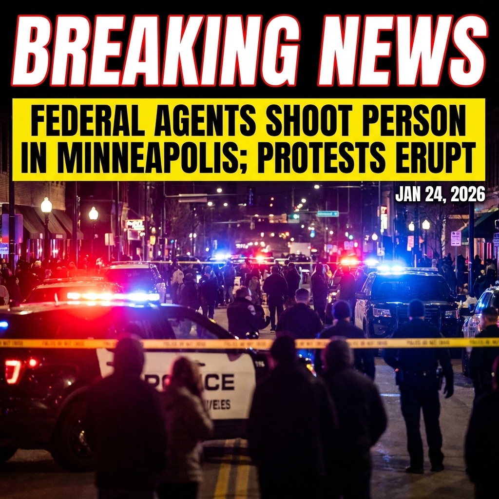 <p>On January 24, 2026, federal officers shot a person in Minneapolis during an immigration-enforcement operation, officials say. (<a href="https://apnews.com/article/4d1499fc5962ab880f3816259e04bdbf">apnews.com</a>) The incident, reported near 26th Street and Nicollet Avenue, left bystanders and protesters confronting agents and prompted a large law-enforcement response. (<a href="https://www.foxnews.com/us/border-patrol-involved-shooting-reported-minneapolis?utm_source=openai">foxnews.com</a>) Gov. Tim Walz urged an end to the federal crackdown and said he’d been in contact with the White House. (<a href="https://apnews.com/article/4d1499fc5962ab880f3816259e04bdbf">apnews.com</a>) Federal authorities reported the suspect was armed and a firearm was recovered, while details remained limited and investigations by federal and local agencies were underway. (<a href="https://www.foxnews.com/us/border-patrol-involved-shooting-reported-minneapolis?utm_source=openai">foxnews.com</a>) Authorities asked the public to avoid the area as tensions continued to mount, and witnesses filmed portions. (<a href="https://apnews.com/article/4d1499fc5962ab880f3816259e04bdbf">apnews.com</a>)</p>
