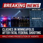 <p>On January 24, 2026, federal Border Patrol agents fatally shot a Minneapolis man, Alex Pretti, after video of the confrontation circulated online, sparking intense protests and clashes with law enforcement. (<a href="https://en.wikipedia.org/wiki/Killing_of_Alex_Pretti?utm_source=openai">en.wikipedia.org</a>) Walz said Minnesota is compiling a “log of evidence” to support future prosecutions of federal agents, urged protesters to remain peaceful, and called for removal of roughly 3,000 federal agents deployed to the state. (<a href="https://www.forbes.com/sites/mikestunson/2026/01/24/trump-blasts-minnesota-democrats-as-inciting-insurrection-after-man-killed-by-border-patrol-live-updates/?utm_source=openai">forbes.com</a>) Officials said state investigators were initially blocked from the scene and local leaders declared an unlawful assembly as crowd‑control measures were used. (<a href="https://www.theverge.com/news/867245/ice-has-killed-another-person-in-minneapolis?utm_source=openai">theverge.com</a>) State and federal investigations into the shooting are ongoing and evidence is collected. (<a href="https://en.wikipedia.org/wiki/Killing_of_Alex_Pretti?utm_source=openai">en.wikipedia.org</a>)</p>