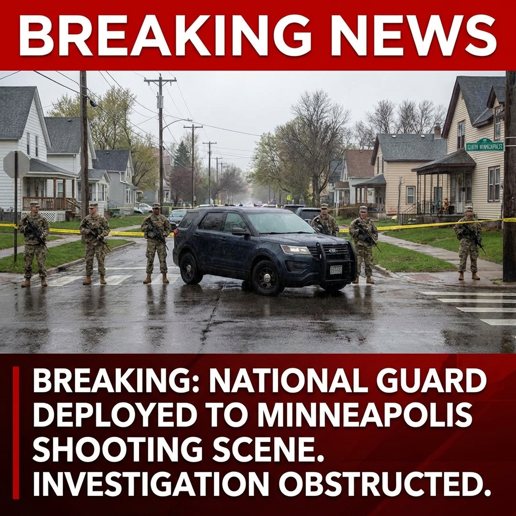 <p>National Guard troops are stationed at all entrances to the Border Patrol shooting scene in south Minneapolis after federal agents shot and killed 37-year-old Alex Pretti on January 24, 2026. The deployment, authorized by Governor Tim Walz, was described as being ready to protect critical infrastructure and assist local law enforcement amid growing protests. Video circulating online shows conflicting accounts — officials say agents encountered an armed man, while bystanders and independent analyses say Pretti was filming and was unarmed when pinned and fired upon. State leaders have demanded a state-led investigation and accused federal agents of obstructing local investigators. (<a href="https://apnews.com/article/4d1499fc5962ab880f3816259e04bdbf?utm_source=openai">apnews.com</a>)</p>