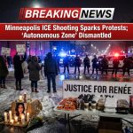 <p>On January 7, 2026, an ICE agent fatally shot 37‑year‑old Renée Nicole Macklin Good in Minneapolis, sparking large protests and vigils. (<a href="https://www.theguardian.com/us-news/2026/jan/07/minneapolis-shooting-immigration-crackdown?utm_source=openai">theguardian.com</a>) Afterward, activists reportedly set up makeshift barricades and declared a short‑lived autonomous or “no‑go” zone near the shooting site. (<a href="https://amgreatness.com/2026/01/09/minneapolis-city-officials-dismantle-no-go-zone-set-up-by-anti-ice-agitators/">amgreatness.com</a>) City crews removed the blockades on January 9, saying streets needed to be clear for fire and medical responders. (<a href="https://www.wibw.com/2026/01/09/anger-outrage-spills-onto-minneapolis-streets-after-ice-officers-fatal-shooting-renee-good/?utm_source=openai">wibw.com</a>) Independent journalists and outlets reported volunteers stocking pop‑up tables with food, coffee, milk, medical supplies and winter gear including hand warmers. (<a href="https://amgreatness.com/2026/01/09/minneapolis-city-officials-dismantle-no-go-zone-set-up-by-anti-ice-agitators/">amgreatness.com</a>) Some commentators called the effort organized and suggested outside funding; claims of centralized bankrolling still remain unverified. (<a href="https://www.wibw.com/2026/01/09/anger-outrage-spills-onto-minneapolis-streets-after-ice-officers-fatal-shooting-renee-good/?utm_source=openai">wibw.com</a>)</p>