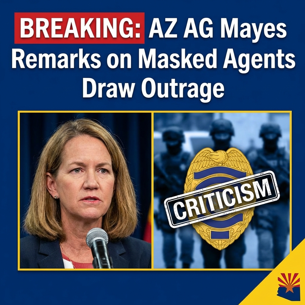 <p>Arizona Attorney General Kris Mayes ignited outrage after telling KPNX interviewer Brahm Resnik that Arizona’s “stand your ground” law could allow civilians to use deadly force against unidentifiable, masked ICE agents, saying, “if somebody comes at me wearing a mask…I can’t tell whether they’re a police officer.” Her remarks prompted swift criticism from law-enforcement groups and Republican officials as encouraging violence. Mayes said she wasn’t urging shootings and launched a portal to report alleged ICE misconduct. I could not verify reports that her top police liaison resigned; multiple local and national outlets covering the comments do not report any resignation. (<a href="https://www.foxnews.com/politics/arizona-dem-ag-blasted-dangerous-claim-residents-can-shoot-ice-agents-under-state-laws?utm_source=openai">foxnews.com</a>)</p>