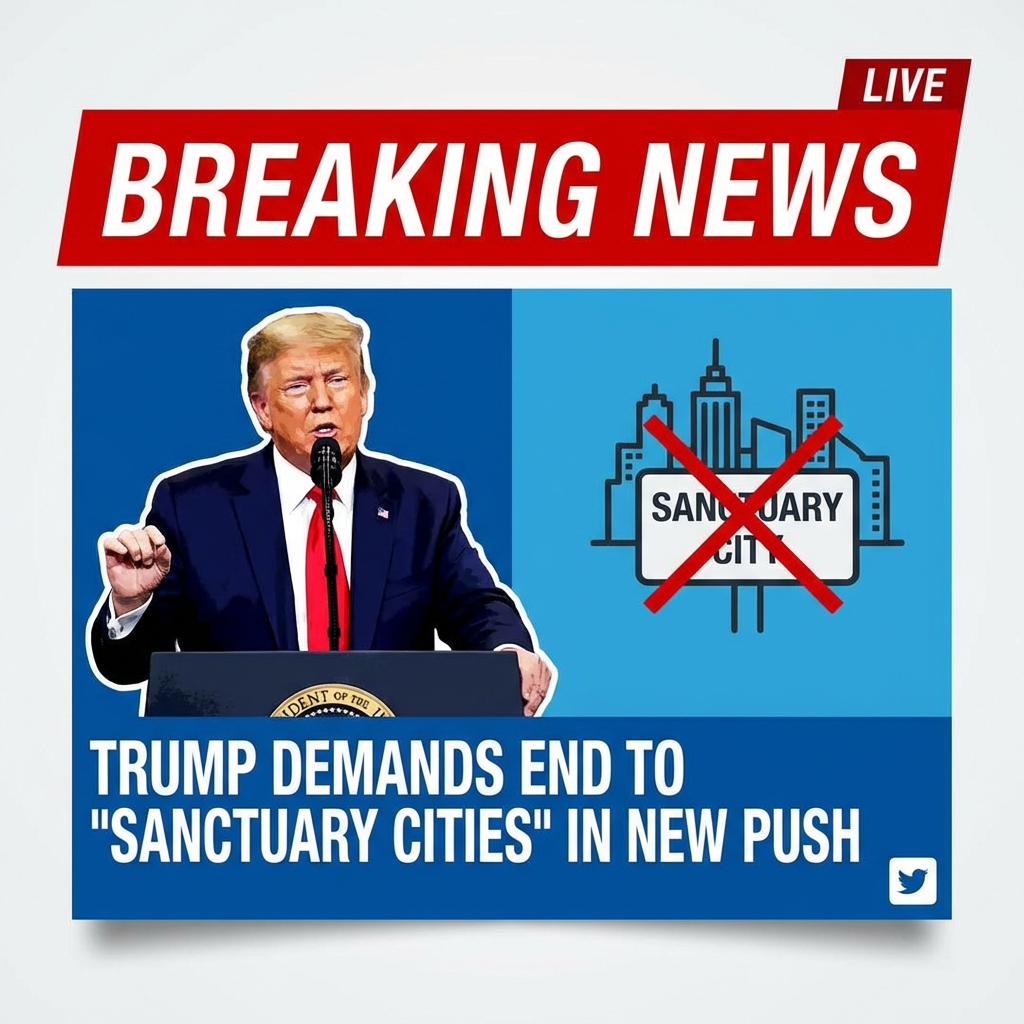 <p>On January 25, 2026, President Donald J. Trump posted on Truth Social urging Congress to pass legislation to end “sanctuary cities,” calling them the “root cause” of immigration-related violence and public-safety problems. He cited ICE arrests in five Republican-run states (150,245) and demanded Governor Tim Walz, Minneapolis Mayor Jacob Frey and other Democratic officials turn over criminal noncitizens to federal authorities. Trump framed the push as part of a broader rapid-deportation effort and insisted local police must cooperate with federal agents, urging Democrats to partner with his administration to “make America safe.” The message prompted reactions from local leaders nationwide. (<a href="https://justthenews.com/government/white-house/trump-calls-sanctuary-cities-partner-ice-locate-criminal-illegal-aliens?utm_source=openai">justthenews.com</a>)</p>