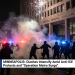 <p>On January 24, 2026, clashes in Minneapolis intensified as anti‑ICE demonstrators confronted federal agents deployed under “Operation Metro Surge.” Videos and eyewitnesses show crowds swarming officers outside the Whipple Federal Building, throwing fireworks, smashing vehicle windows and attempting to pry open government SUVs; federal agents responded with tear gas, rubber bullets and crowd-control tactics. The tensions followed the fatal shooting of Alex Pretti by Border Patrol on January 24, which protesters dispute and which sparked nationwide vigils and legal actions. Minnesota officials and unions have demanded investigations and withdrawal of federal forces as unrest and doxxing of agents continued online. (<a href="https://www.washingtonpost.com/nation/2026/01/24/federal-agents-minneapolis-shooting-investigation/?utm_source=openai">washingtonpost.com</a>)</p>