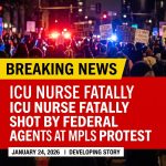 <p>Alex Pretti, 37, an ICU nurse at the Minneapolis VA Health Care System, was fatally shot by U.S. federal agents during an immigration-related protest in Minneapolis on January 24, 2026. (<a href="https://apnews.com/article/41437baa4b349279cf8abfaf1076162c?utm_source=openai">apnews.com</a>) Witness video and accounts say Pretti was filming and moved to shield a pepper-sprayed woman before agents wrestled him down; officials say he had a legally owned handgun. (<a href="https://apnews.com/article/41437baa4b349279cf8abfaf1076162c?utm_source=openai">apnews.com</a>) His family and coworkers dispute claims he posed a threat and remember him as compassionate; a VA colleague recounted Pretti honoring a deceased veteran with a ceremonial salute. (<a href="https://time.com/7357687/alex-pretti-ice-minneapolis/?utm_source=openai">time.com</a>) The shooting has prompted protests, union condemnation, and calls for a transparent federal investigation. (<a href="https://www.washingtonpost.com/nation/2026/01/24/alex-pretti-minneapolis-shooting-victim//?utm_source=openai">washingtonpost.com</a>)</p>