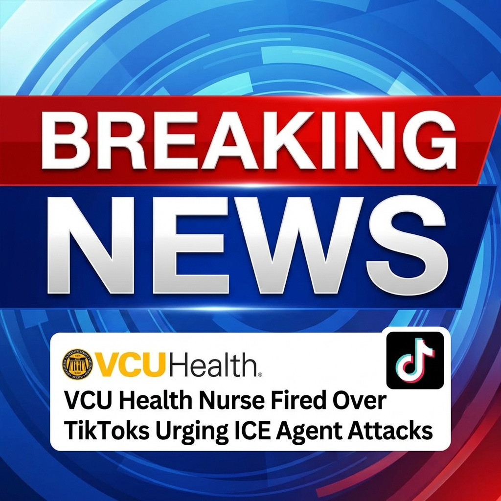 <p>Virginia Commonwealth University Health fired an employee on January 27, 2026 after an internal review found she posted viral TikTok videos urging attacks on ICE agents. In clips from a now‑deleted account, the nurse recommended using syringes filled with saline or succinylcholine, spraying poison‑ivy water, and spiking officers’ drinks with laxatives. The videos, amplified on X by LibsOfTikTok, prompted outrage; VCU Police assisted the hospital investigation. VCU said the content was highly inappropriate, the staffer will no longer work for VCU Health, and the system has fulfilled reporting requirements under Virginia law. Authorities continue reviewing the matter for possible charges. (<a href="https://www.vcuhealth.org/news/statement-on-social-media-videos-jan-2026/">vcuhealth.org</a>)</p>