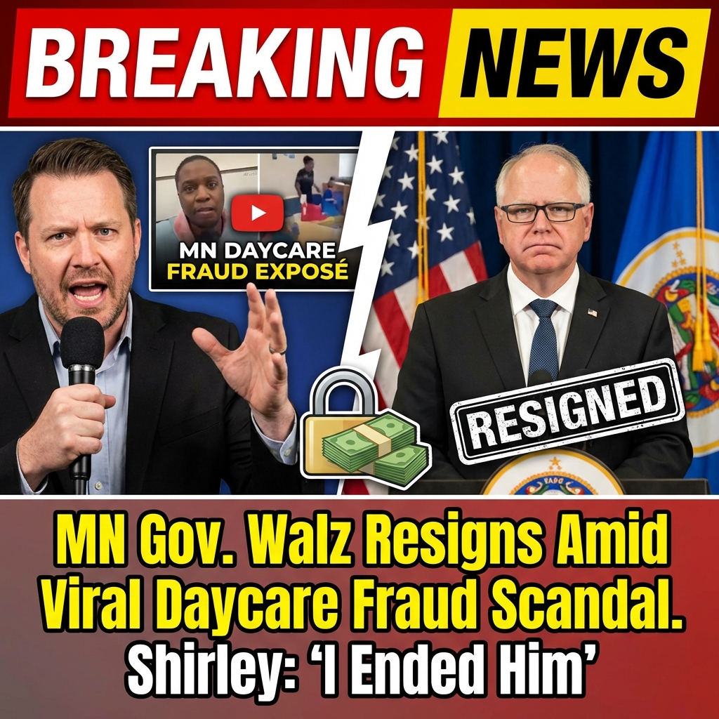 <p>Independent journalist Nick Shirley published a viral 42-minute exposé in December alleging widespread fraud at Minnesota daycare centers that appeared inactive despite receiving millions in state and federal funds, a video that garnered over 100 million views and prompted federal inquiries and a temporary HHS freeze on childcare payments. (<a href="https://www.foxnews.com/media/nick-shirley-gloats-he-ended-tim-walz-after-minnesota-governor-scraps-re-election-bid-amid-fraud-scandal.amp?utm_source=openai">foxnews.com</a>) Governor Tim Walz announced on January 5, 2026, that he would not seek a third term, saying he needed to focus on addressing the crisis; on January 28 he told MS NOW he would never run for elected office again. (<a href="https://apnews.com/article/fb037492e59e1e376f3be0559c235aec?utm_source=openai">apnews.com</a>) Shirley celebrated online, posting “I ENDED TIM WALZ,” drawing national attention. (<a href="https://www.yahoo.com/news/articles/nick-shirley-gloats-ended-tim-170708813.html?utm_source=openai">yahoo.com</a>)</p>