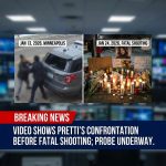 <p>Newly released video shows Alex Pretti confronting federal immigration agents in Minneapolis on January 13, 2026, where he appears to spit at officers, kick and shatter the taillight of a government SUV, and is wrestled to the ground. (<a href="https://www.washingtonpost.com/politics/2026/01/28/minneapolis-ice-alex-pretti-videos-immigration/9414ff24-fcc6-11f0-954b-b80c7ed67fc7_story.html?utm_source=openai">washingtonpost.com</a>) Eleven days later, on January 24, Border Patrol agents fatally shot the 37-year-old during a separate scuffle; officials said he resisted and was armed, while family and bystanders dispute that account. (<a href="https://www.washingtonpost.com/politics/2026/01/28/minneapolis-ice-alex-pretti-videos-immigration/9414ff24-fcc6-11f0-954b-b80c7ed67fc7_story.html?utm_source=openai">washingtonpost.com</a>) Homeland Security investigators are reviewing the footage as agents involved have been placed on leave and calls for accountability grow. (<a href="https://people.com/video-shows-alex-pretti-federal-agents-confrontation-in-minneapolis-11-days-before-he-was-shot-to-death-11894889?utm_source=openai">people.com</a>) The footage has reignited national debate over policing practices.</p>