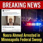 <p>Nasra Ahmed, 23, the Somali American woman who went viral for likening her identity to “bananas and rice,” was arrested in Minneapolis Wednesday as part of a federal sweep that took 16 people into custody, Attorney General Pam Bondi said. Authorities say the group is charged with assaulting, resisting, or impeding federal officers under 18 U.S.C. §111 in connection with anti‑ICE protests that intensified after recent deadly federal enforcement incidents, including the Jan. 24 shooting of Alex Pretti and an earlier ICE‑involved killing. Bondi posted names and photos on X and warned more arrests may follow earlier this week. (<a href="https://www.foxnews.com/us/viral-bananas-rice-somali-woman-arrested-allegedly-participating-minneapolis-riot/?utm_source=openai">foxnews.com</a>)</p>