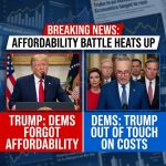<p>President Trump has attacked Democrats’ “affordability” messaging, saying voters “don’t hear affordability anymore” and accusing Democrats of abandoning the topic as his administration touts an economic turnaround. In recent speeches and a Cabinet meeting he blamed Democrats for past inflation, credited his policies with falling prices, job and wage gains, and promised further steps to lower costs. Democrats and Senate leaders pushed back, calling his comments out of touch and disputing the economic picture. Coverage of the dispute appeared across major outlets, framing it as a political fight over who owns the affordability narrative ahead of upcoming elections, and messaging. (<a href="https://apnews.com/article/e6dc4aee8ede8e8e906f81f35a10a25b?utm_source=openai">apnews.com</a>)</p>