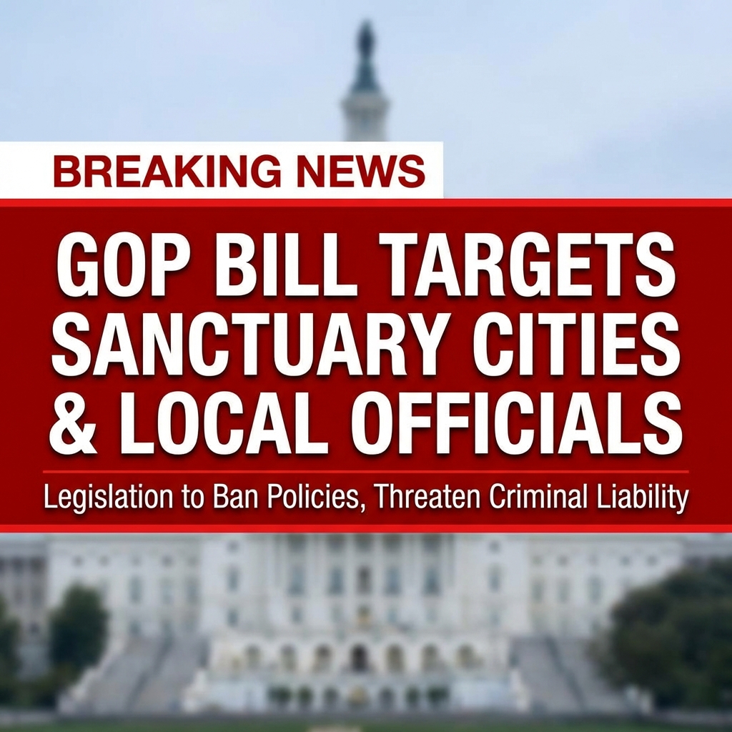 <p>Senate Republicans, reportedly coordinating with the White House, are advancing legislation to ban sanctuary cities and states and to make local politicians who defy federal immigration laws potentially subject to federal criminal liability. Sponsors say the bills would prohibit sanctuary policies, strip federal grants, and permit federal enforcement actions against jurisdictions that refuse cooperation. House Republicans have already moved related measures and DHS/DOJ officials are escalating pressure on sanctuary jurisdictions. Opponents say the proposal risks unconstitutional federal commandeering of state and local officials under the Tenth Amendment and will prompt legal challenges and political fights in the Senate and debate. (<a href="https://www.banks.senate.gov/press-releases/senators-banks-cruz-introduce-the-stop-dangerous-sanctuary-cities-act/?utm_source=openai">banks.senate.gov</a>)</p>