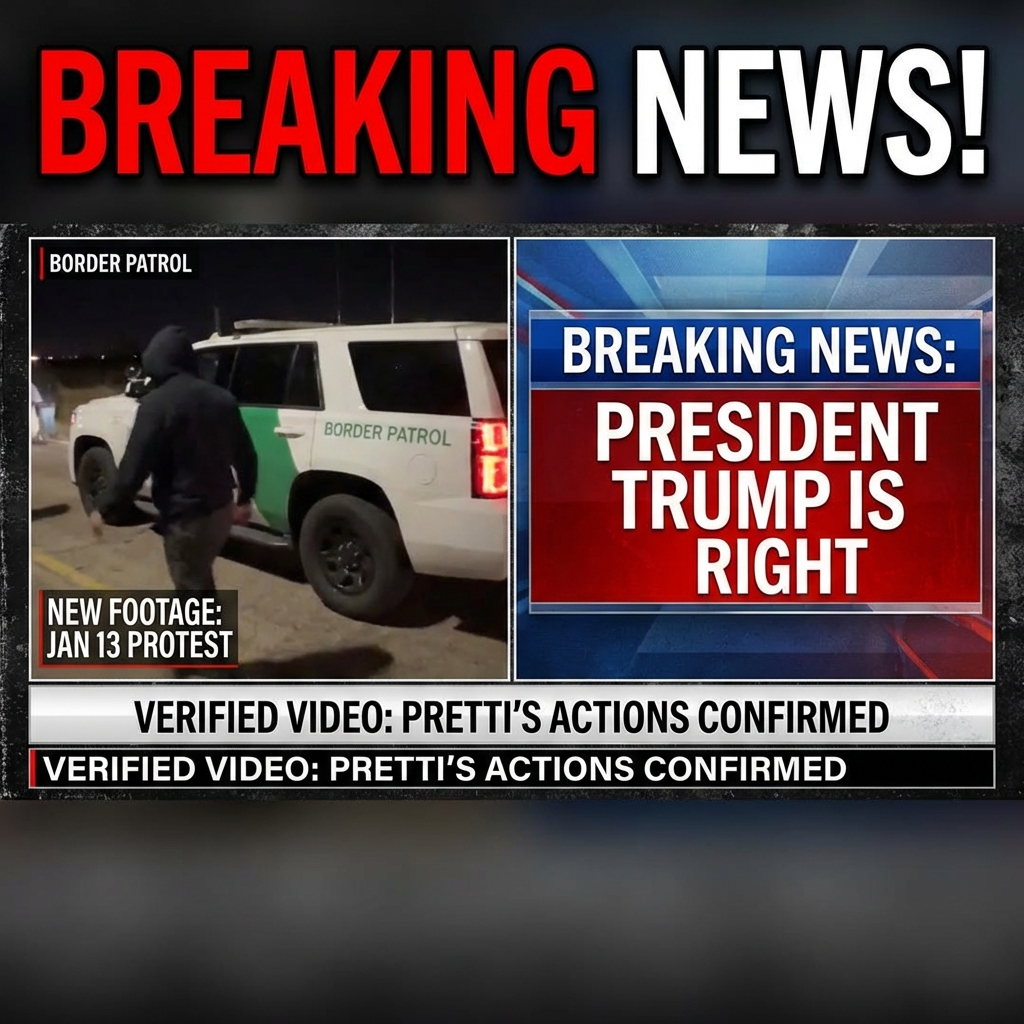 <p>Newly released footage shows Alex Pretti spitting at federal agents and kicking a Border Patrol SUV during a January 13 protest, footage verified by BBC and confirmed by Pretti’s family. The clip, circulated by The News Movement and picked up, shows officers tackling the man and later retrieving a visible handgun from his waistband; Pretti was fatally shot by Border Patrol on January 24 during a separate operation. The Trump administration cited the video to challenge portrayals of Pretti as a peaceful protester, with President Trump highlighting the footage and criticizing local leaders’ handling of protests. PRESIDENT TRUMP IS RIGHT. (<a href="https://www.yahoo.com/news/articles/breaking-bbc-confirms-authenticity-viral-232820075.html/?utm_source=openai">yahoo.com</a>)</p>