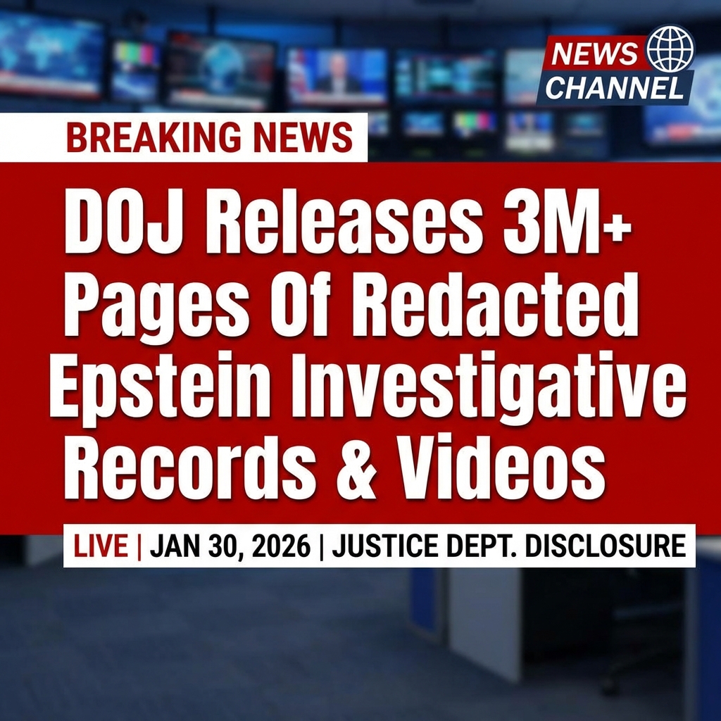 <p>On January 30, 2026, Deputy Attorney General Todd Blanche announced the Justice Department released more than 3 million pages of Jeffrey Epstein investigative records, along with over 2,000 videos and roughly 180,000 images, to the public under the Epstein Files Transparency Act. The materials, posted to the DOJ website, were reviewed and heavily redacted to protect alleged victims and sensitive ongoing investigations; certain categories—child pornography, medical and personal records, and things that might jeopardize probes—were withheld. Blanche said Congress will receive a report on redaction decisions. The disclosure follows earlier partial releases and intense public and congressional pressure. (<a href="https://www.washingtonpost.com/national/2026/01/30/epstein-files-justice-department-trump/f035ac2e-fdf5-11f0-954b-b80c7ed67fc7_story.html?utm_source=openai">washingtonpost.com</a>)</p>