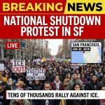 <p>On January 30, 2026, tens of thousands poured into San Francisco’s streets for a coordinated “National Shutdown” protest against Immigration and Customs Enforcement (ICE), spurred by the fatal shootings of Renée Good and Alex Pretti in Minneapolis and demands for investigations and accountability. (<a href="https://nationalshutdown.org/?utm_source=openai">nationalshutdown.org</a>) Organizers and student groups rallied at Dolores Park and Fruitvale before marching downtown, carrying “ICE OUT” signs and calling to defund or abolish the agency. (<a href="https://www.indybay.org/?utm_source=openai">indybay.org</a>) The action was part of nationwide demonstrations that weekend; organizers called it a movement rather than a moment, and social media amplified photos and turnout claims while official crowd estimates varied, organizers said. (<a href="https://www.theguardian.com/us-news/2026/jan/11/trump-news-at-a-glance-death-of-renee-good-at-hands-of-ice-sparks-nationwide-protests?utm_source=openai">theguardian.com</a>)</p>